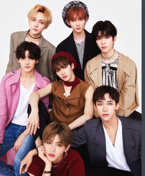 乐华七子生活照,青春风采，魅力四溢